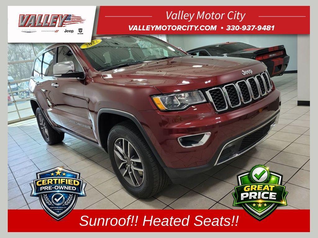 used 2022 Jeep Grand Cherokee WK car, priced at $25,000