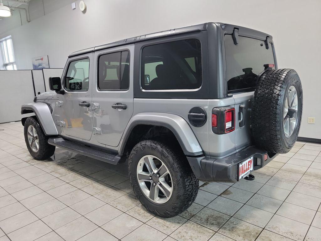 used 2021 Jeep Wrangler Unlimited car, priced at $25,738