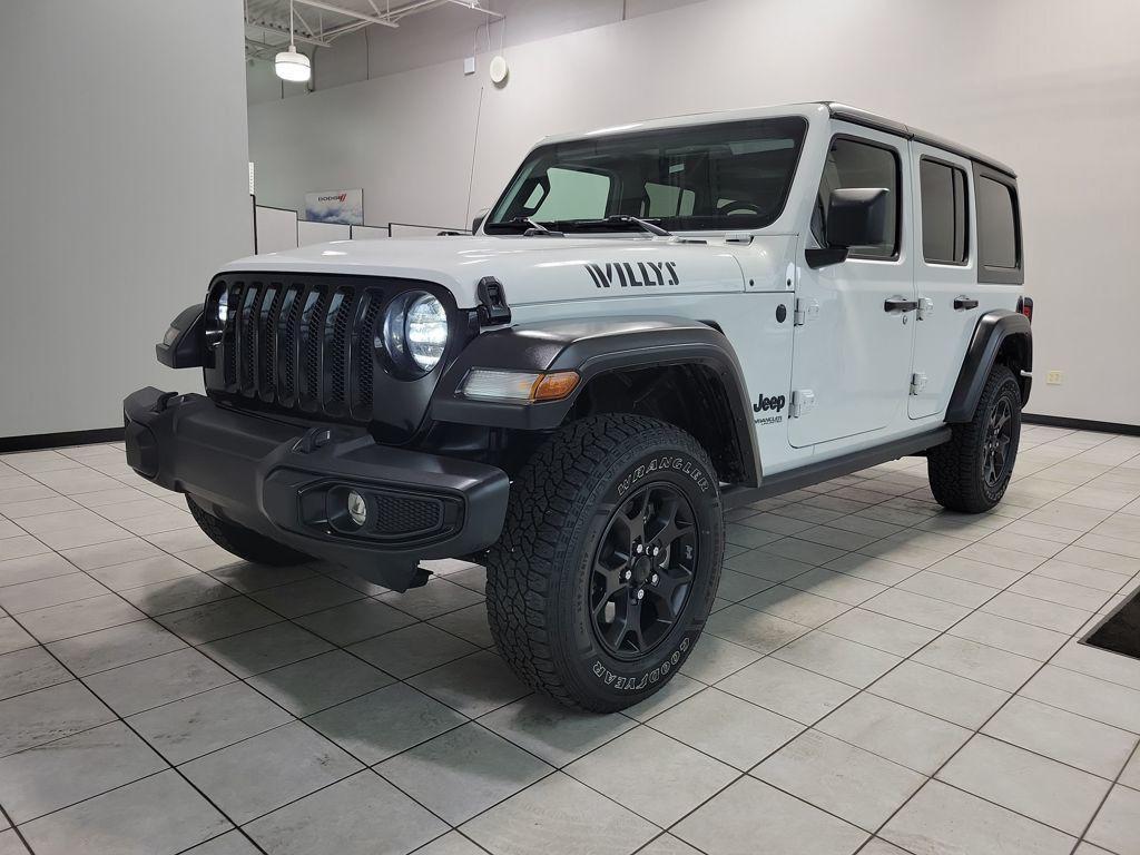 used 2022 Jeep Wrangler Unlimited car, priced at $26,999