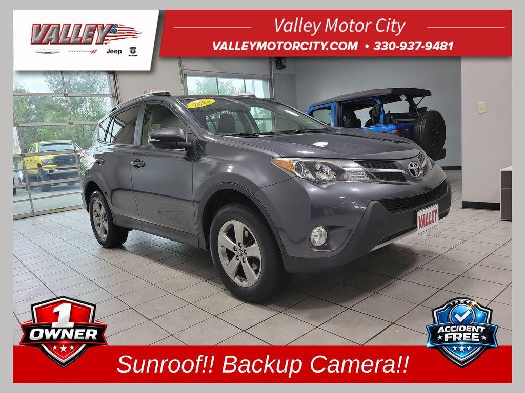 used 2015 Toyota RAV4 car, priced at $17,500