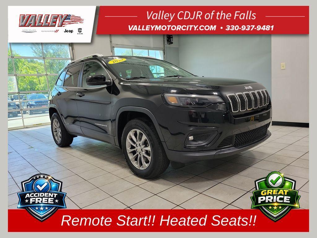 used 2020 Jeep Cherokee car, priced at $17,500