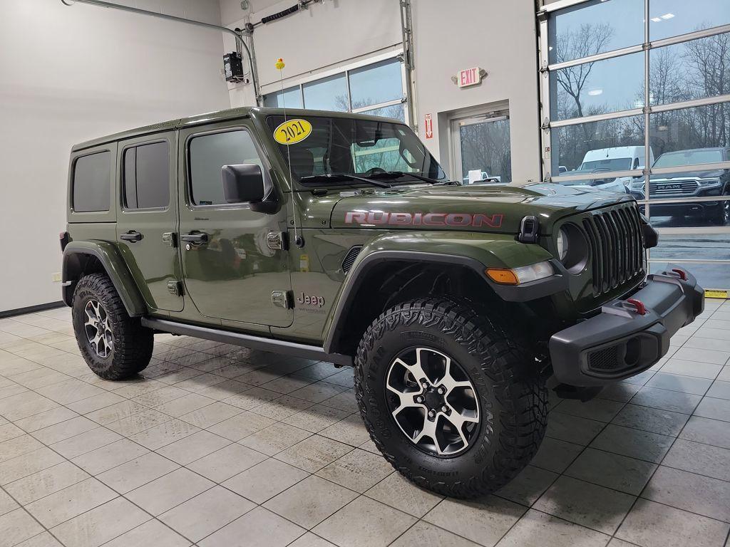 used 2021 Jeep Wrangler Unlimited car, priced at $32,997