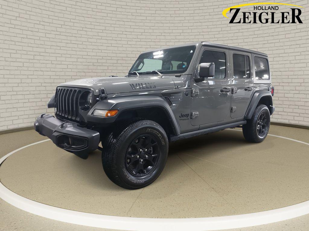 used 2022 Jeep Wrangler car, priced at $27,208
