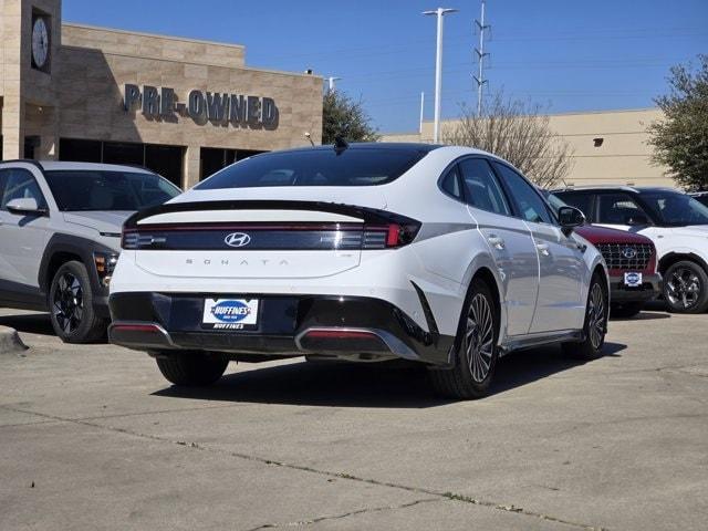 used 2024 Hyundai Sonata Hybrid car, priced at $28,991
