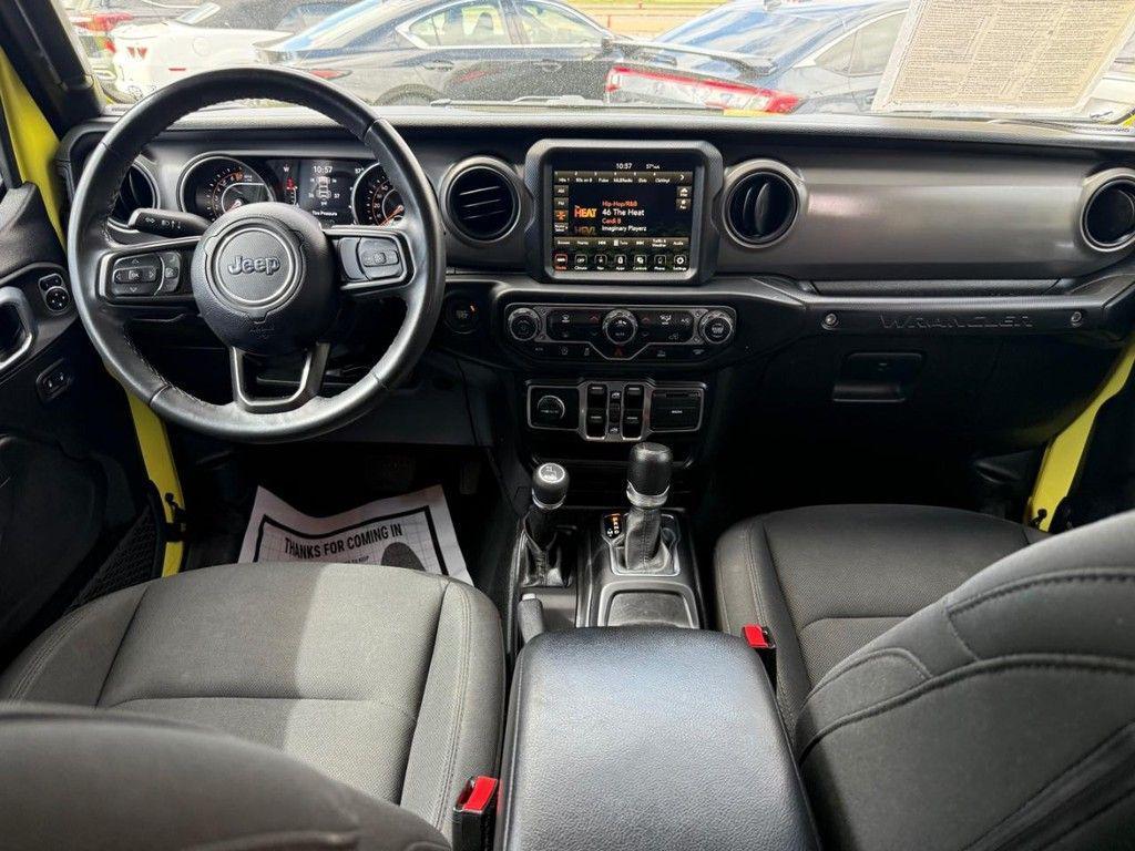 used 2022 Jeep Wrangler Unlimited car, priced at $32,376