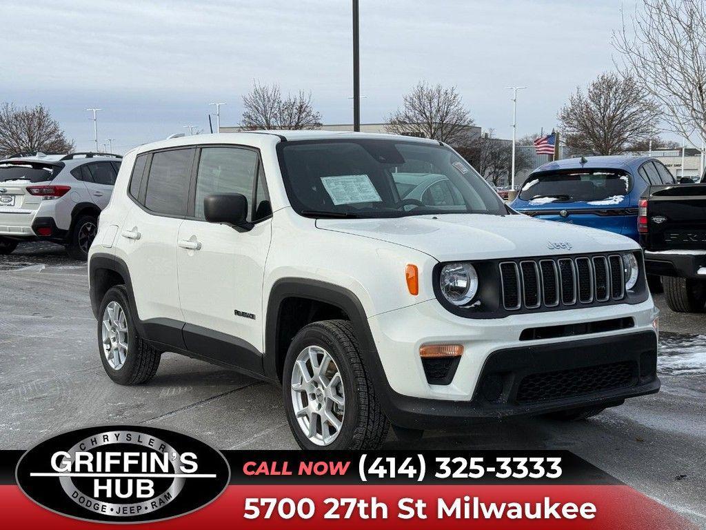 used 2023 Jeep Renegade car, priced at $17,658