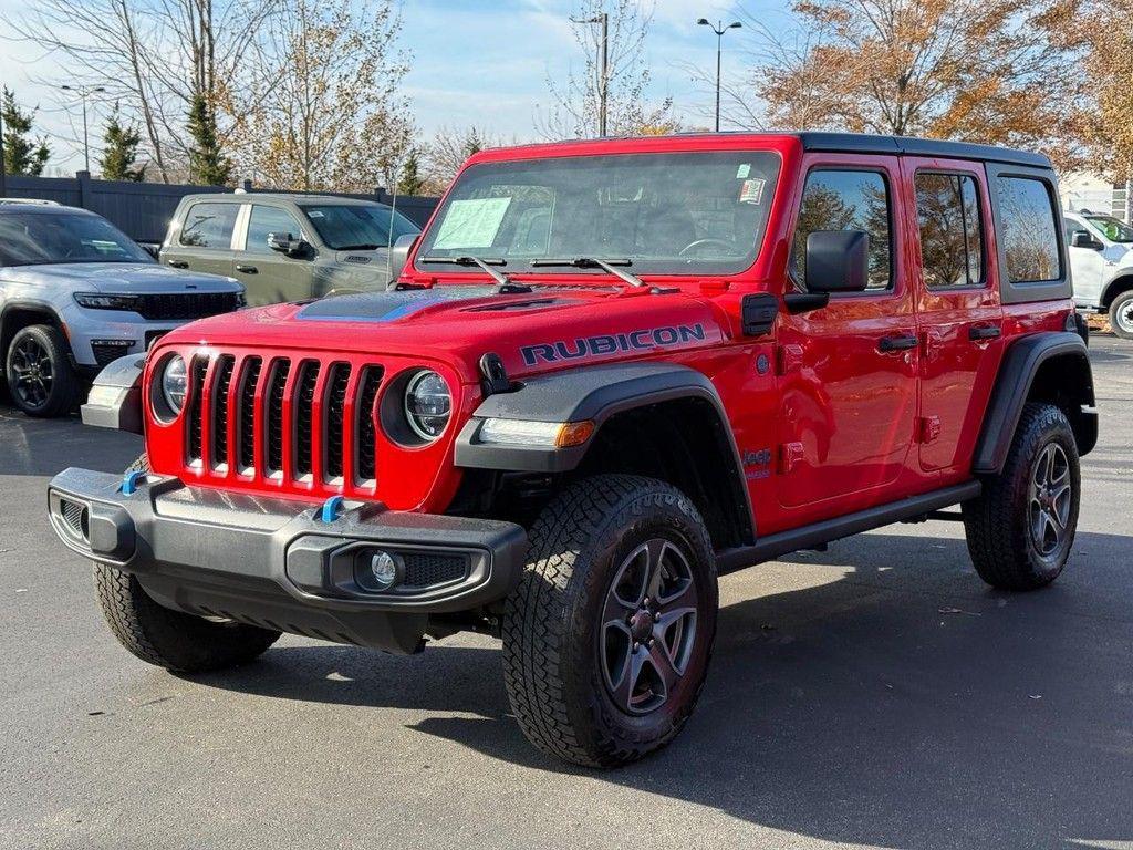 used 2022 Jeep Wrangler Unlimited 4xe car, priced at $27,978
