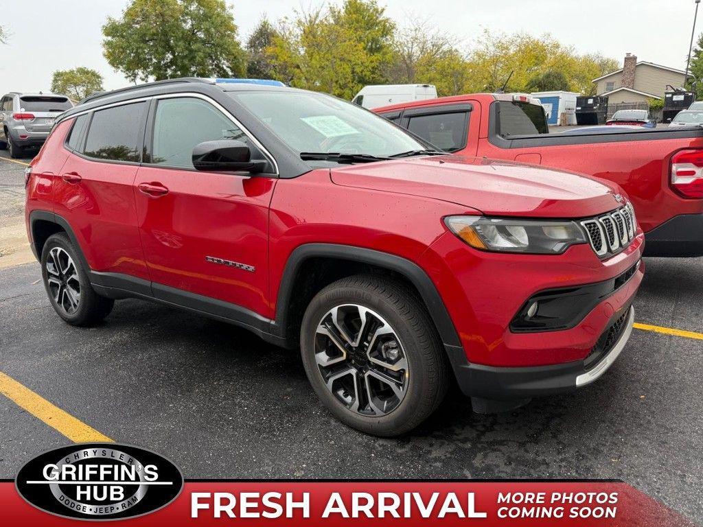 used 2024 Jeep Compass car, priced at $24,601