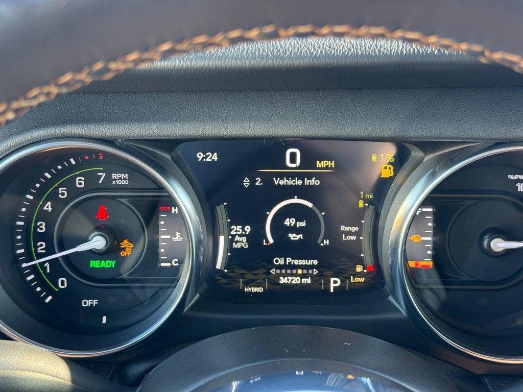 used 2023 Jeep Wrangler 4xe car, priced at $30,221