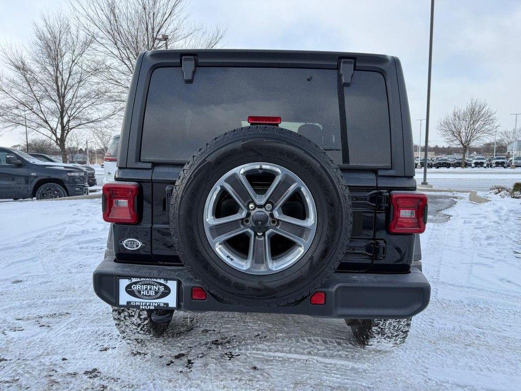 used 2021 Jeep Wrangler Unlimited car, priced at $27,143