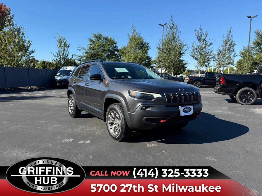 used 2022 Jeep Cherokee car, priced at $22,601