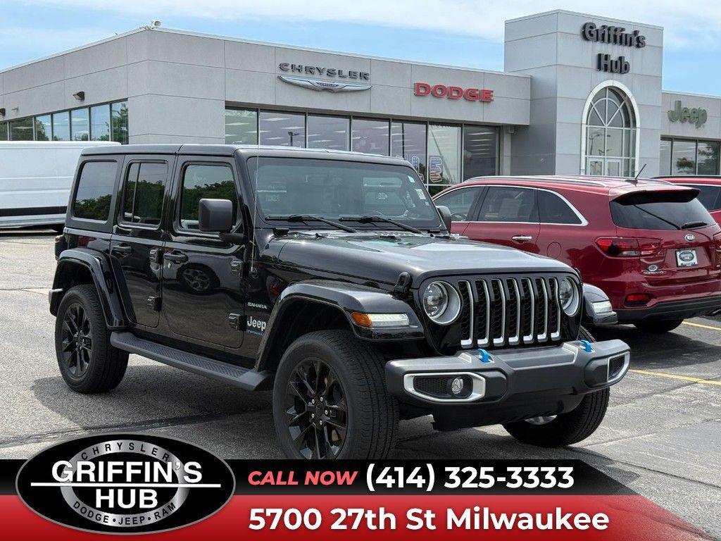 used 2023 Jeep Wrangler 4xe car, priced at $30,100