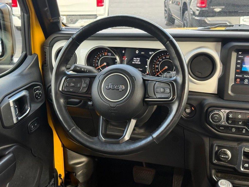 used 2021 Jeep Wrangler car, priced at $26,133