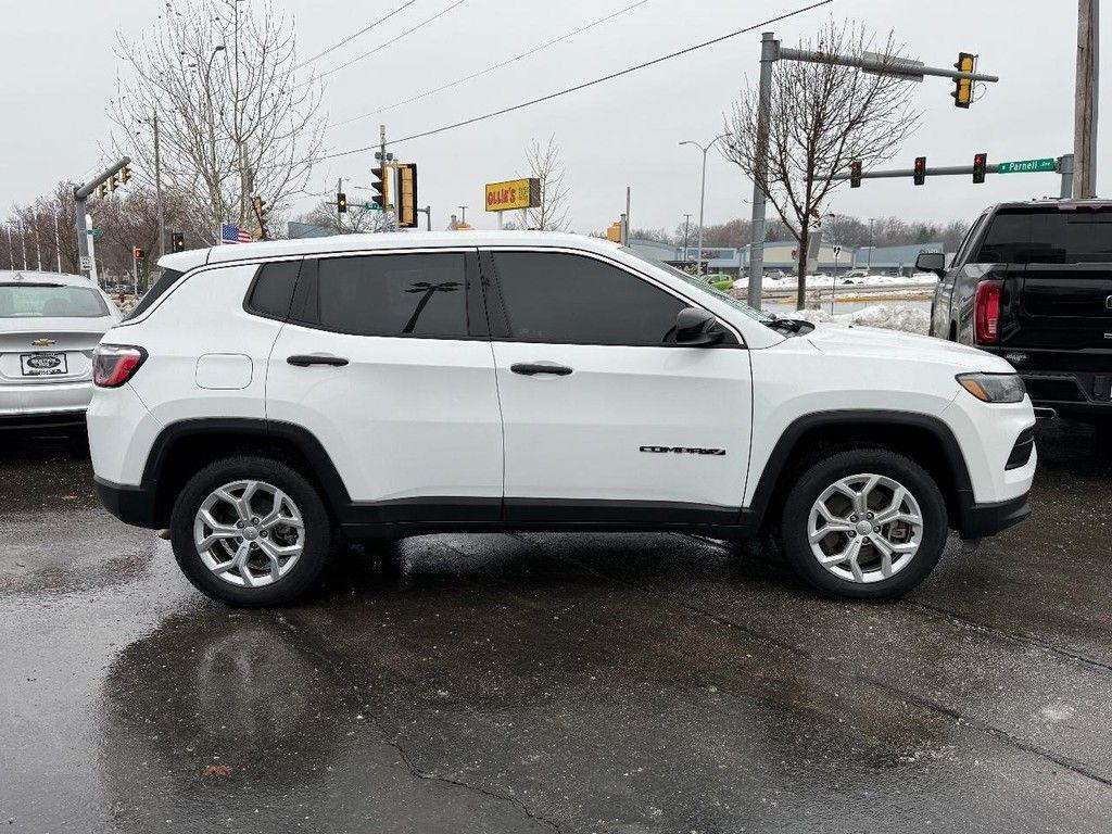 used 2024 Jeep Compass car, priced at $18,999