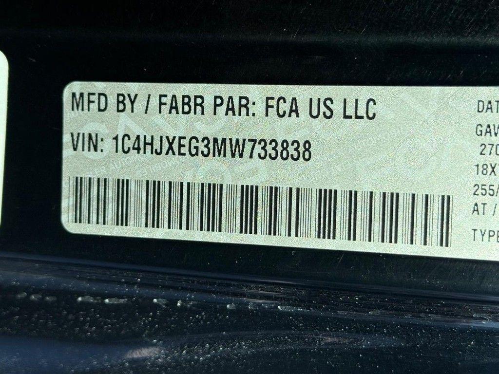 used 2021 Jeep Wrangler Unlimited car, priced at $32,281