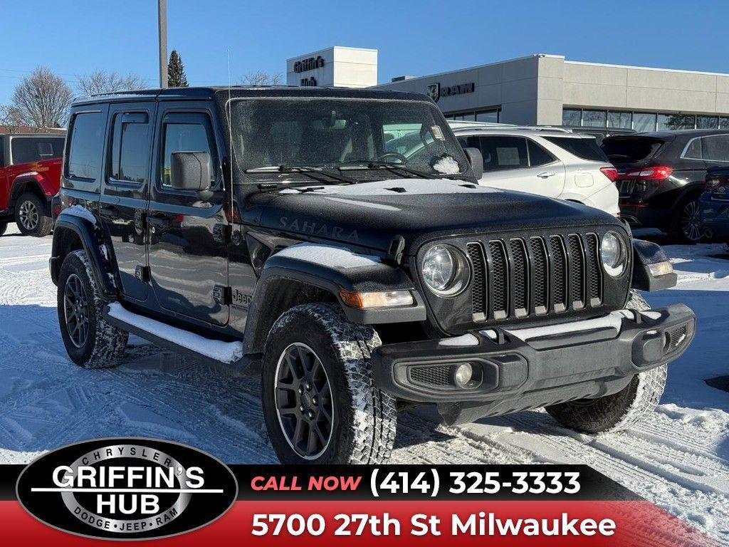 used 2021 Jeep Wrangler Unlimited car, priced at $32,281