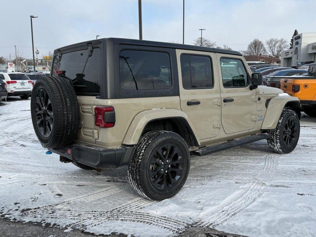 used 2022 Jeep Wrangler Unlimited 4xe car, priced at $27,715