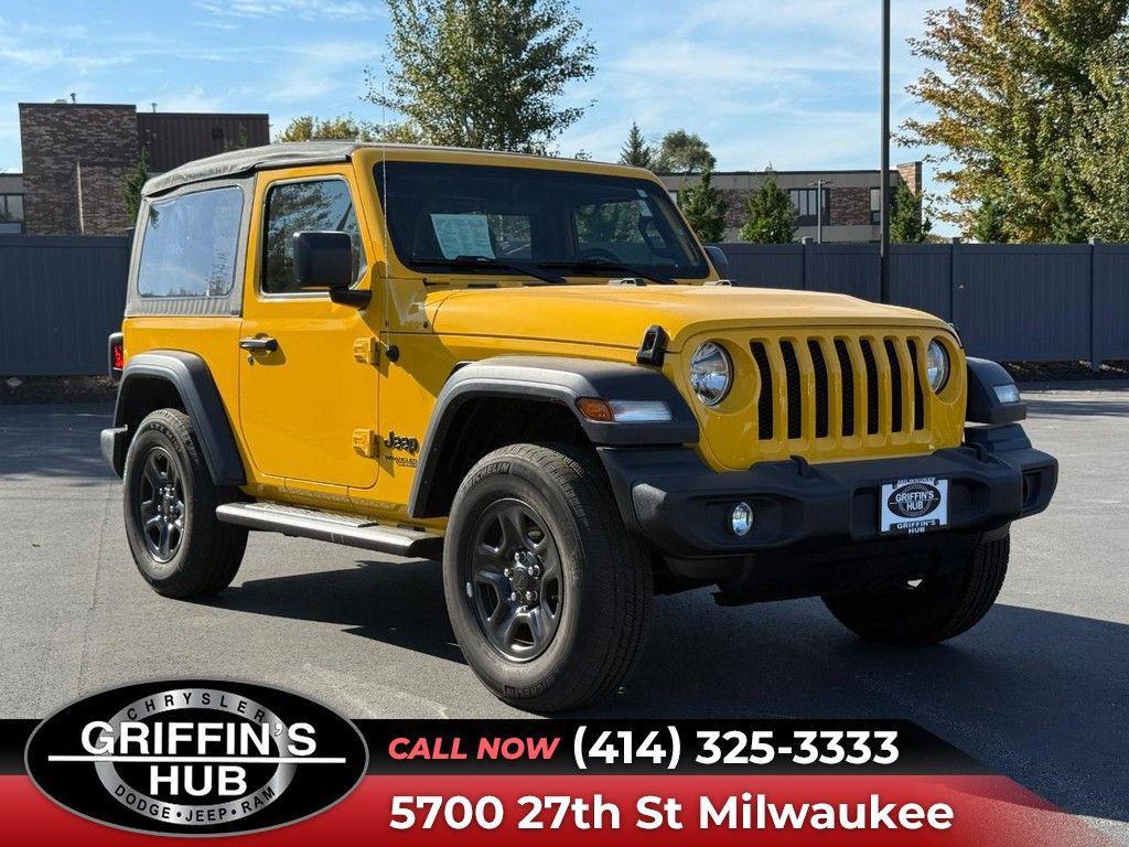 used 2021 Jeep Wrangler car, priced at $24,631