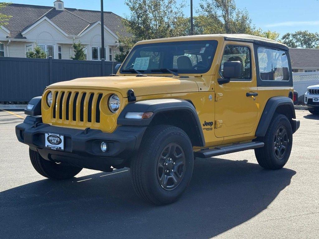 used 2021 Jeep Wrangler car, priced at $23,650