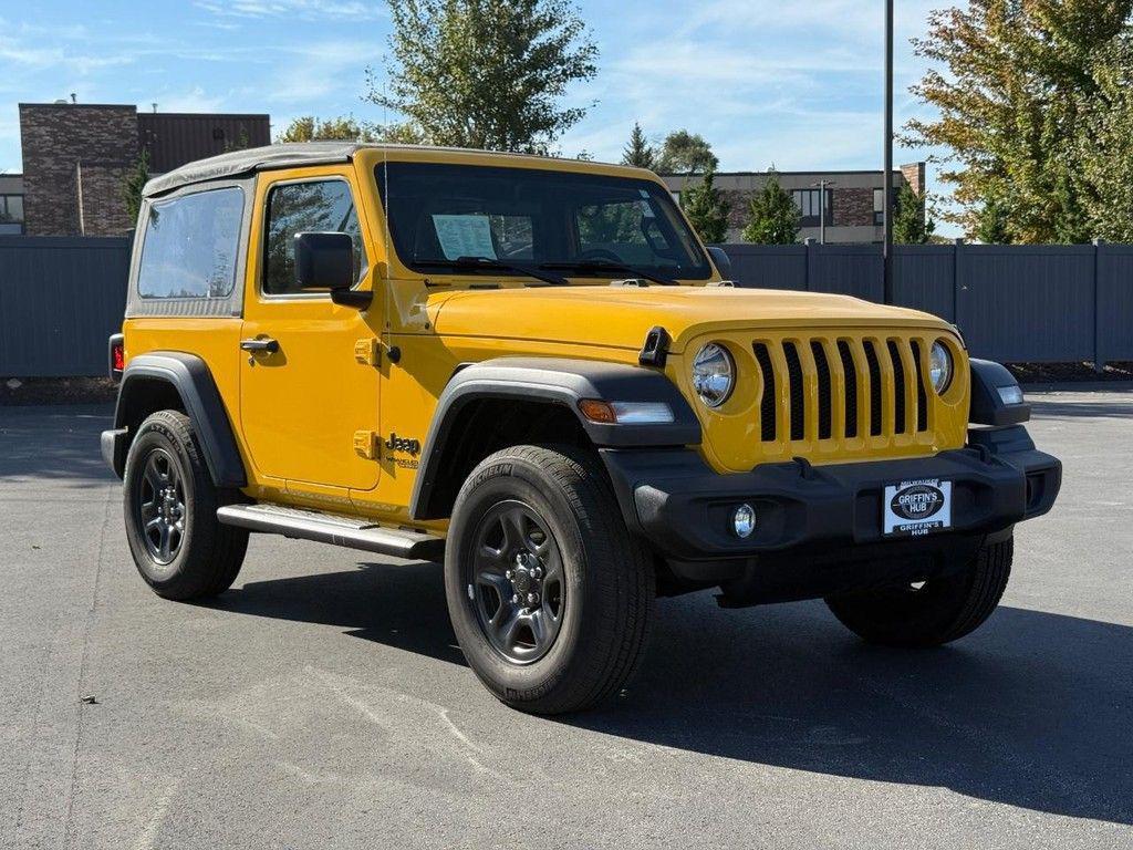 used 2021 Jeep Wrangler car, priced at $23,650