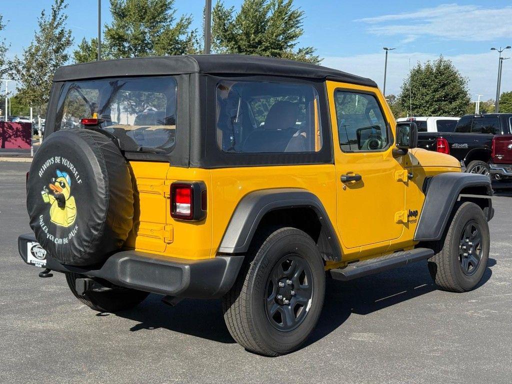 used 2021 Jeep Wrangler car, priced at $23,650