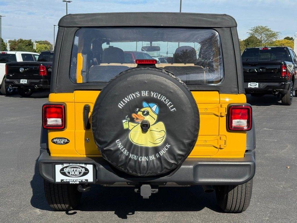 used 2021 Jeep Wrangler car, priced at $23,650