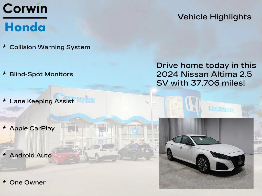 used 2024 Nissan Altima car, priced at $20,000