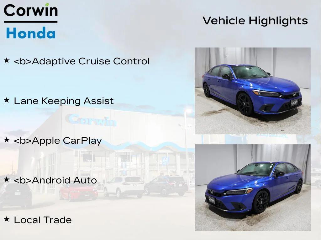 used 2022 Honda Civic car, priced at $19,000