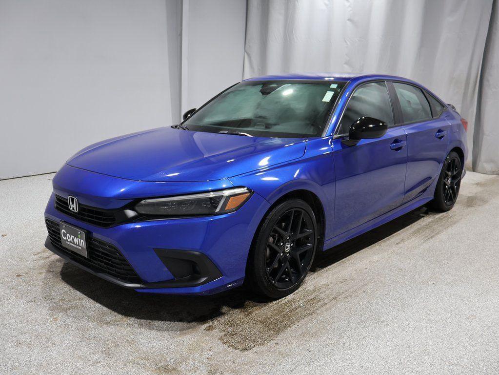 used 2022 Honda Civic car, priced at $19,000