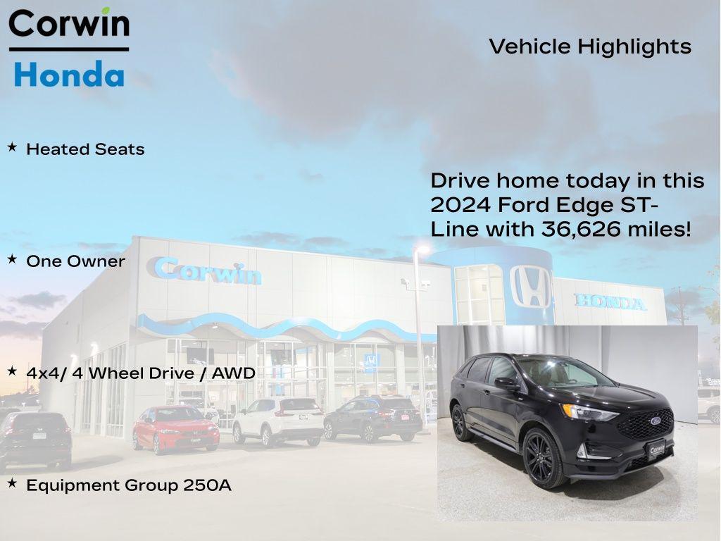 used 2024 Ford Edge car, priced at $29,320