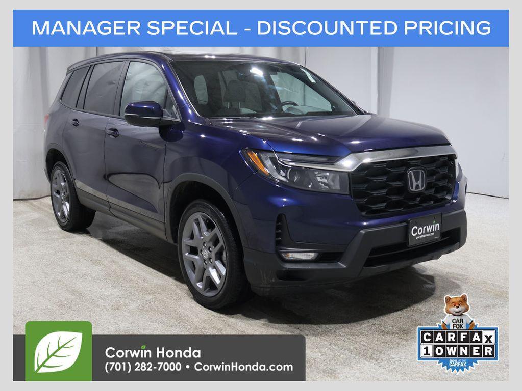used 2023 Honda Passport car, priced at $30,200