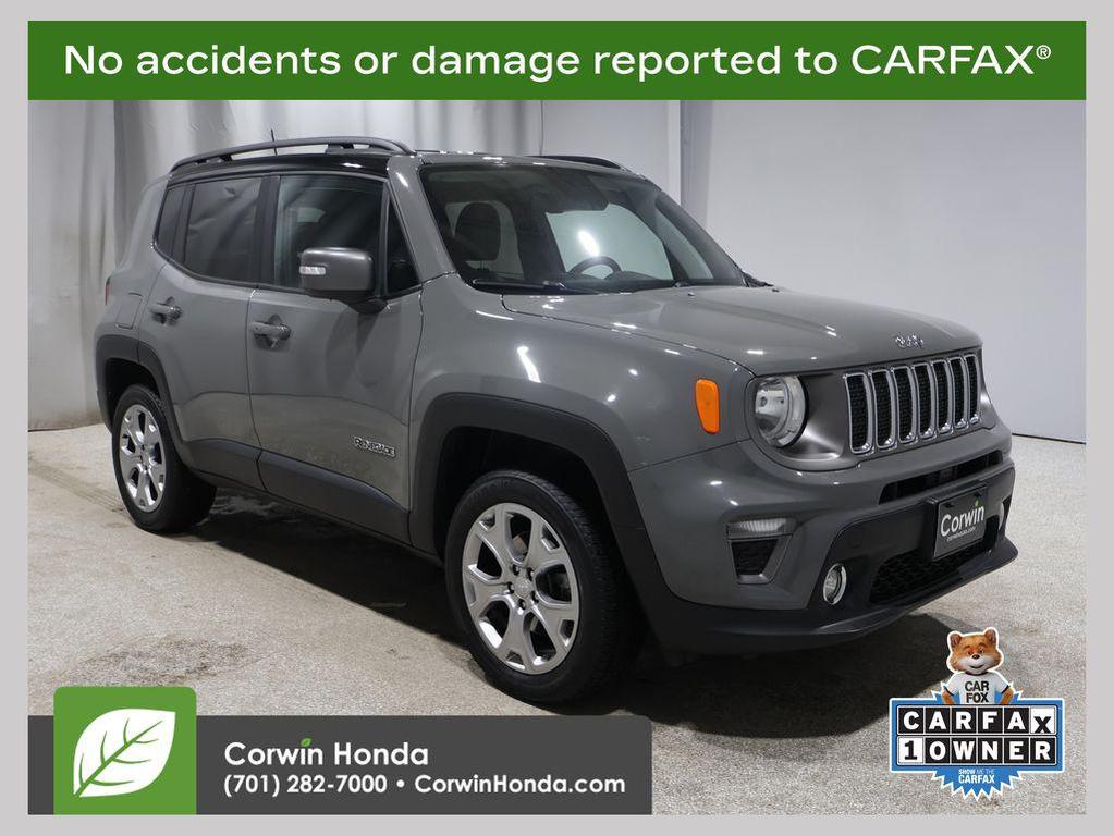 used 2020 Jeep Renegade car, priced at $17,500