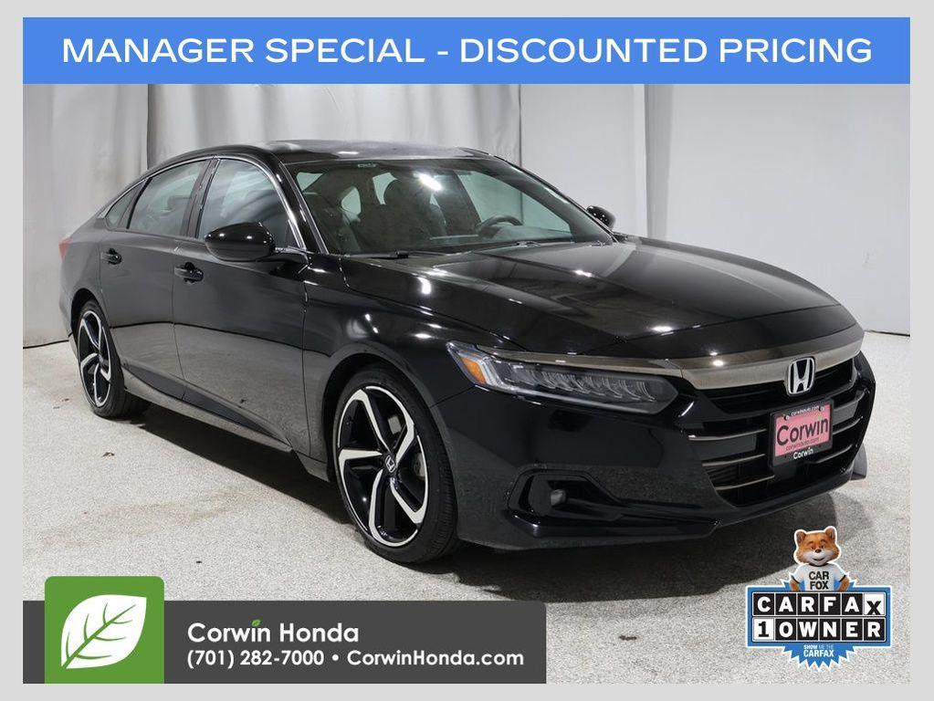 used 2022 Honda Accord car, priced at $22,700
