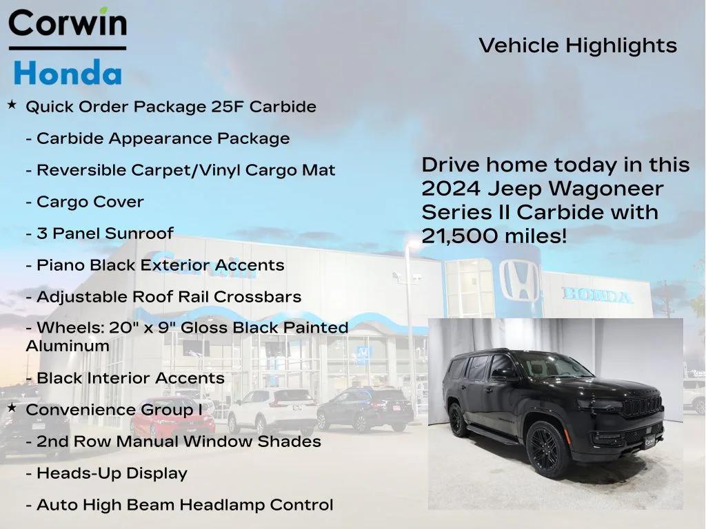 used 2024 Jeep Wagoneer car, priced at $56,850