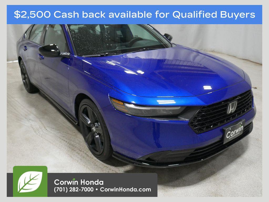 new 2025 Honda Accord Hybrid car, priced at $33,700