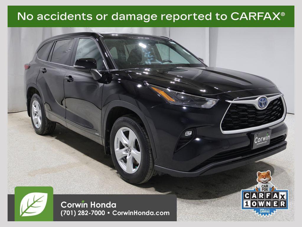 used 2023 Toyota Highlander Hybrid car, priced at $34,500