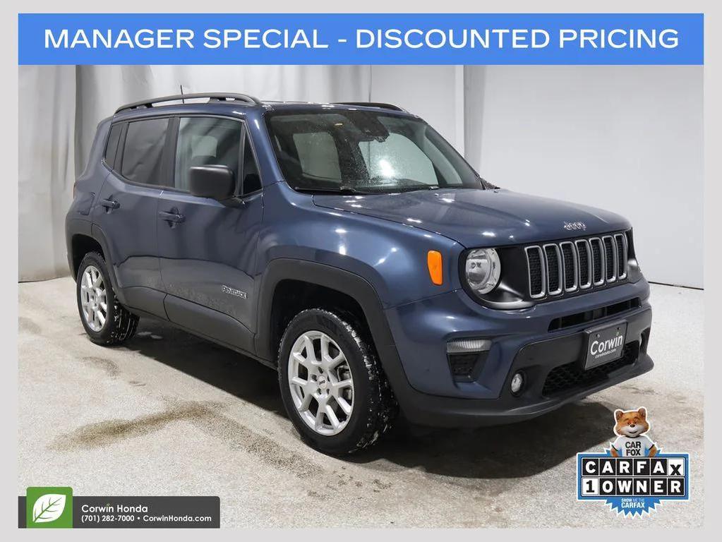 used 2022 Jeep Renegade car, priced at $16,900