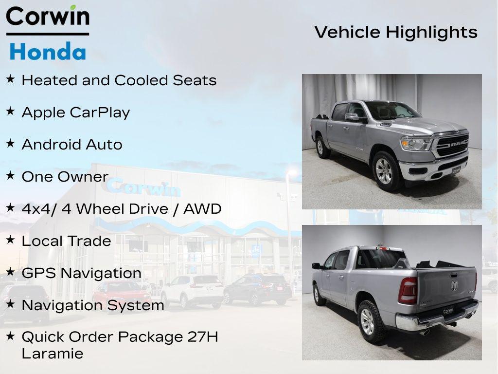 used 2023 Ram 1500 car, priced at $36,899
