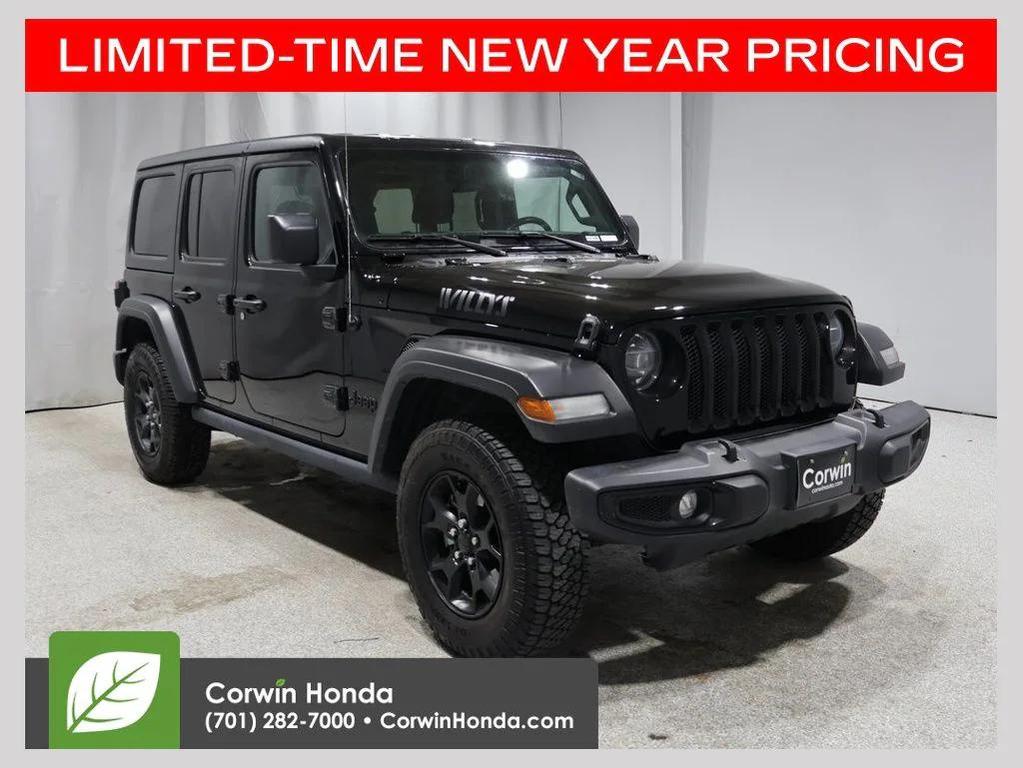 used 2021 Jeep Wrangler Unlimited car, priced at $24,900