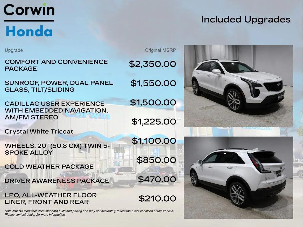 used 2020 Cadillac XT4 car, priced at $20,600