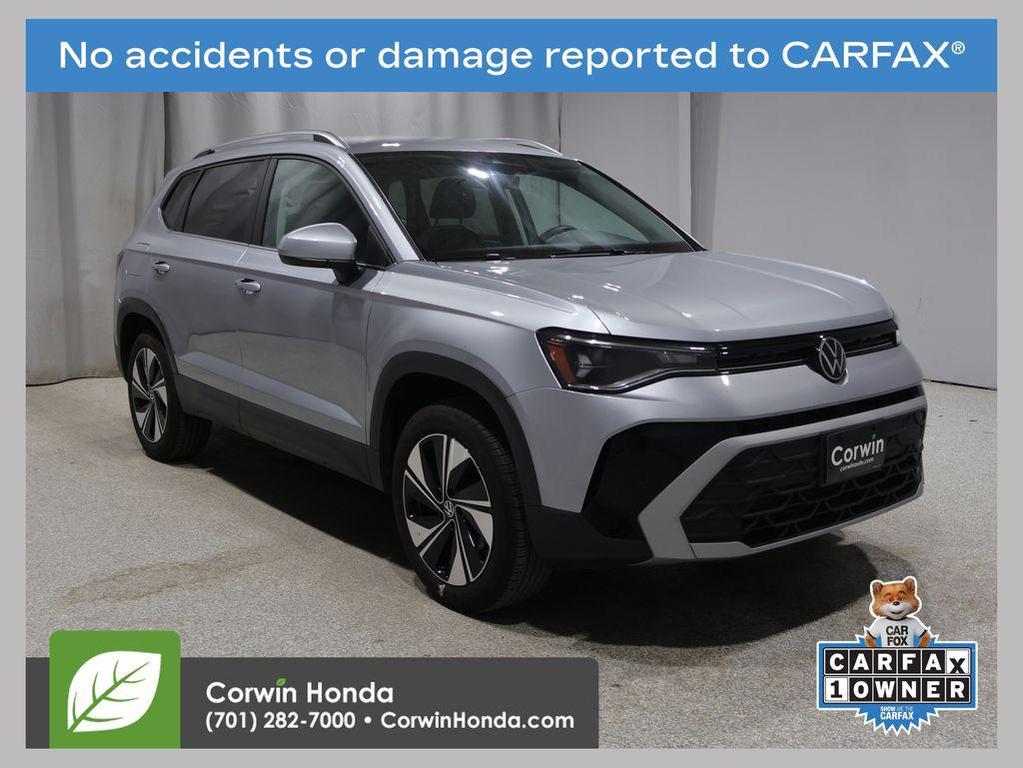 used 2025 Volkswagen Taos car, priced at $24,899