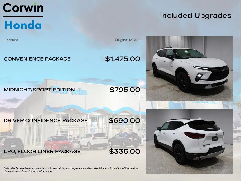 used 2023 Chevrolet Blazer car, priced at $25,500