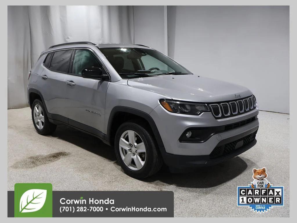 used 2022 Jeep Compass car, priced at $18,700