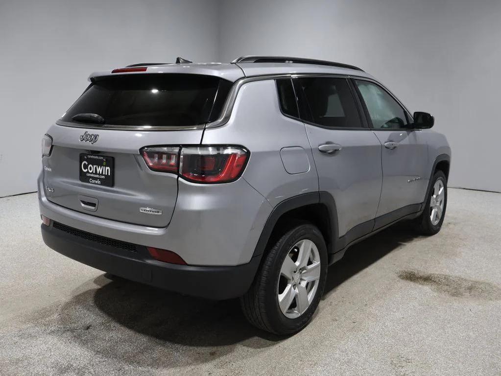 used 2022 Jeep Compass car, priced at $18,700