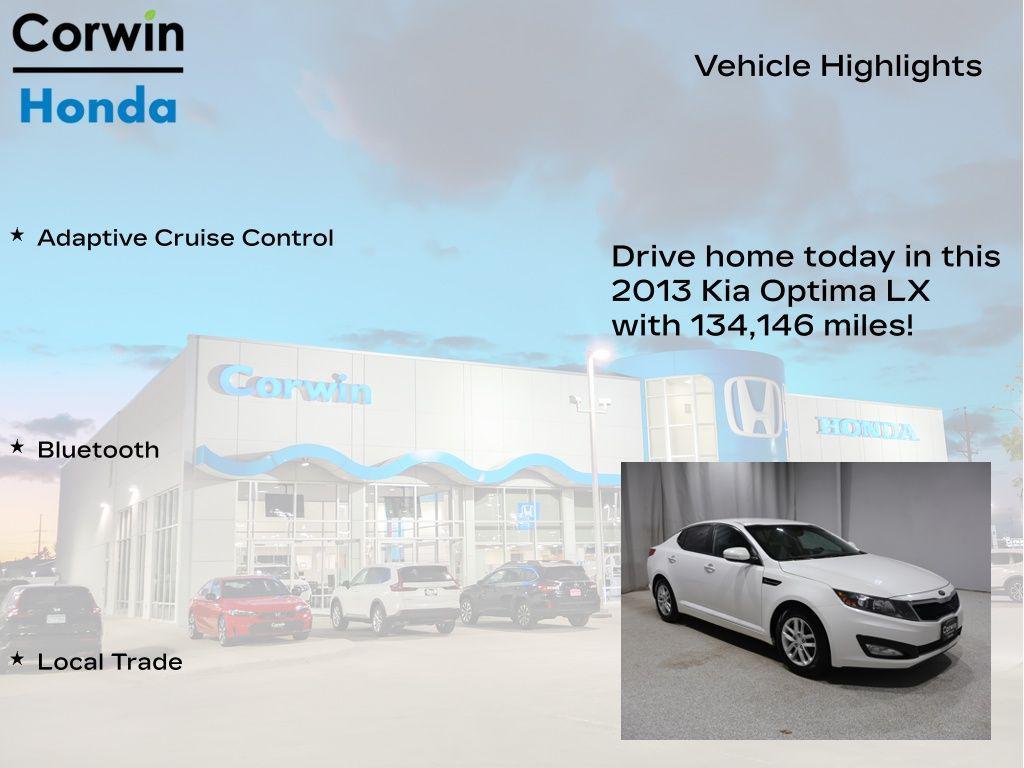 used 2013 Kia Optima car, priced at $6,899