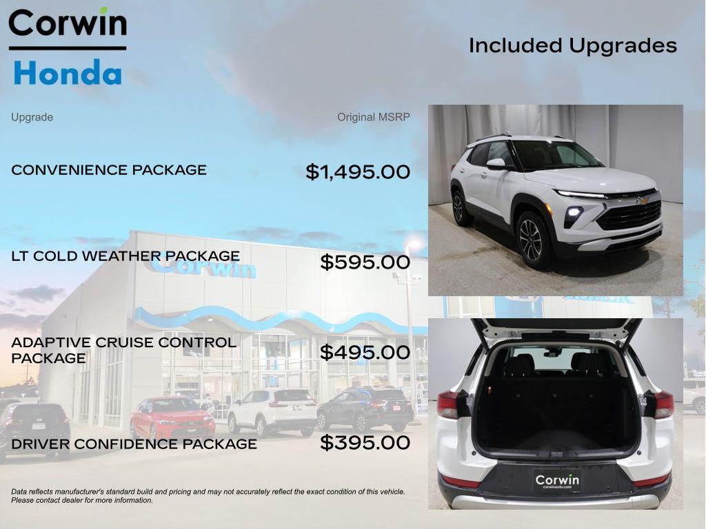 used 2024 Chevrolet TrailBlazer car, priced at $20,691