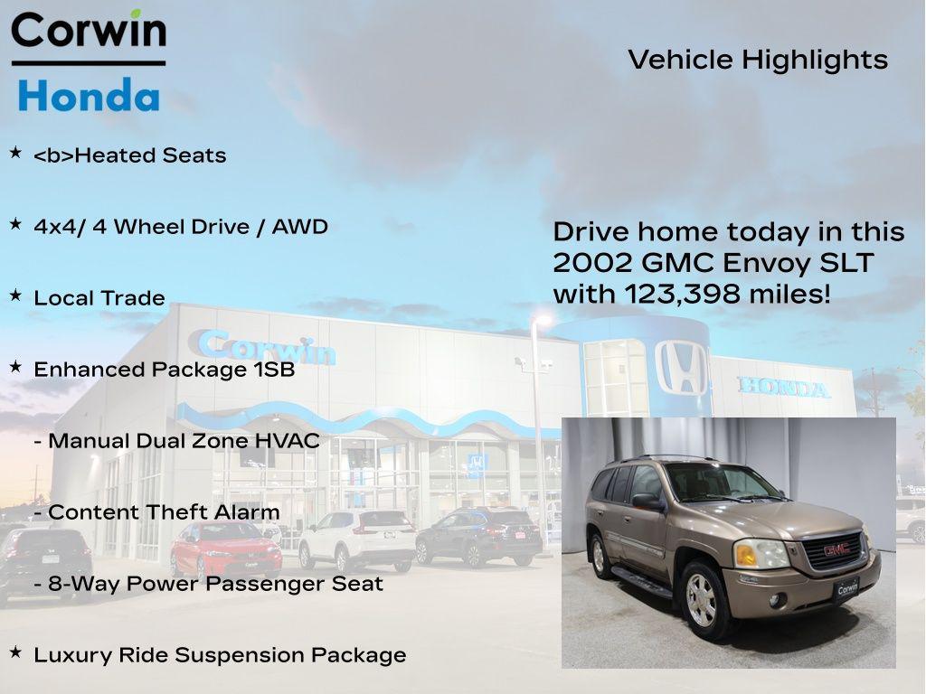used 2002 GMC Envoy car, priced at $6,200