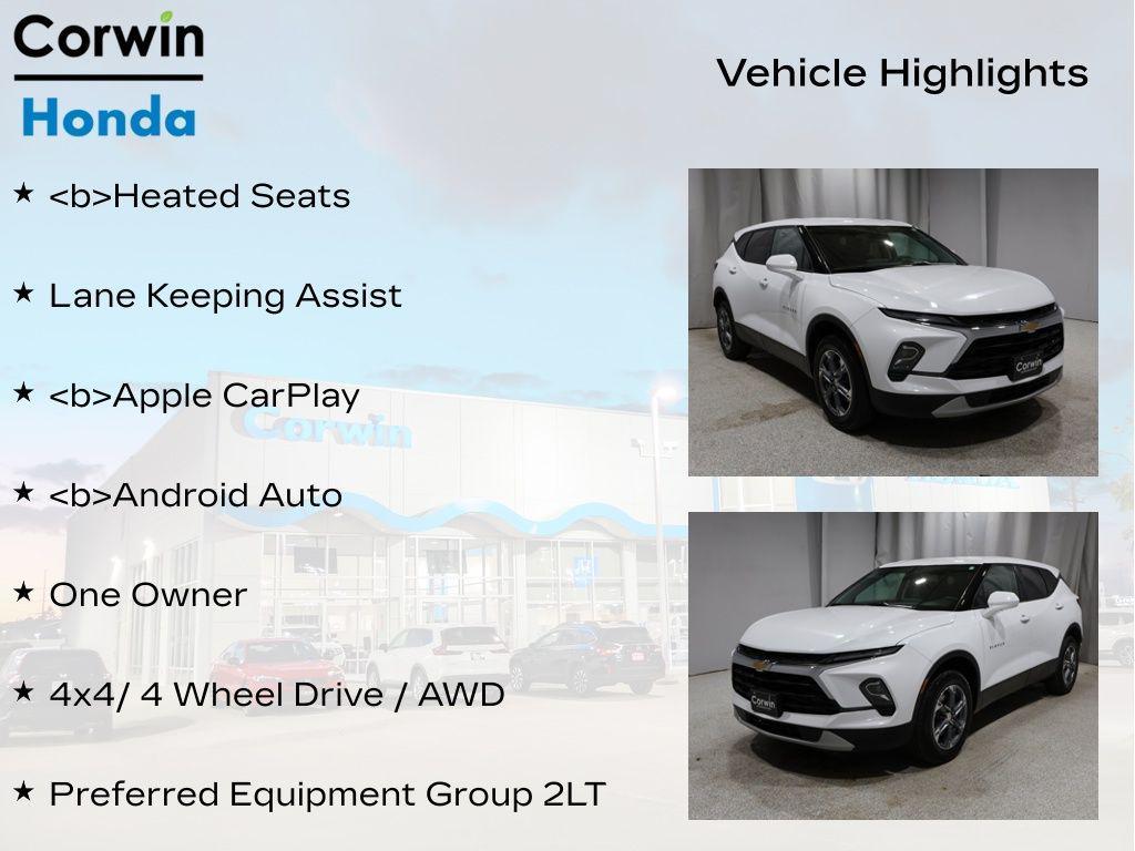 used 2025 Chevrolet Blazer car, priced at $24,900