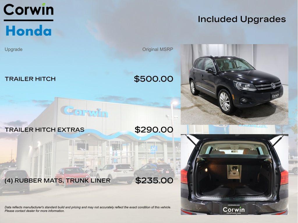 used 2012 Volkswagen Tiguan car, priced at $6,200