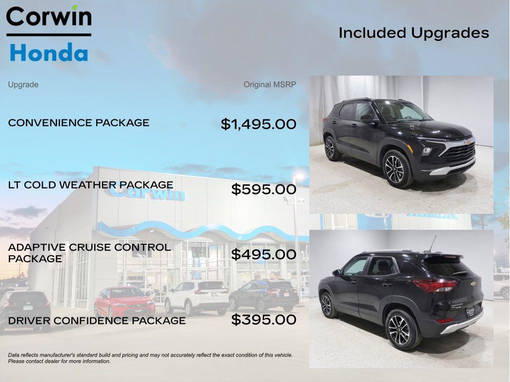 used 2024 Chevrolet TrailBlazer car, priced at $21,899